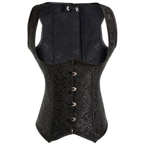 Steel Boned Waist Cincher Under Bust Corset